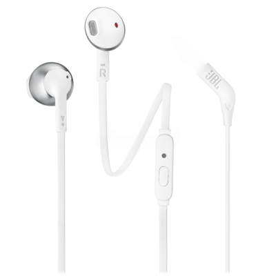 JBL Tune 205, white/silver - In-ear Headphones