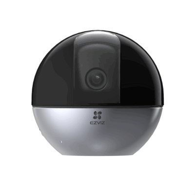 EZVIZ E6, 5 MP, WiFi, LAN, human detection, night vision, black - Pan & Tilt WiFi Camera Item - CS-E6