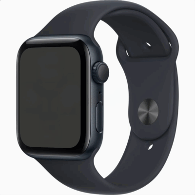 Apple Watch SE 2, GPS, Sport Band, 44 mm, M/L, midnight - Smartwatch Item - MRE93ET/A