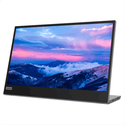 Lenovo L15, 15.6'', FHD, LED IPS, USB-C, black/gray - Portable monitor Item - 66E4UAC1WL