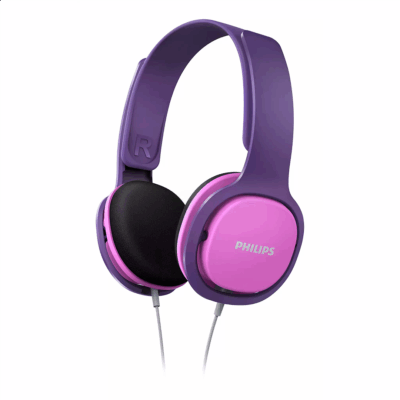 Philips SHK2000BK, pink/purple - Headphones for Kids Item - SHK2000PK/00