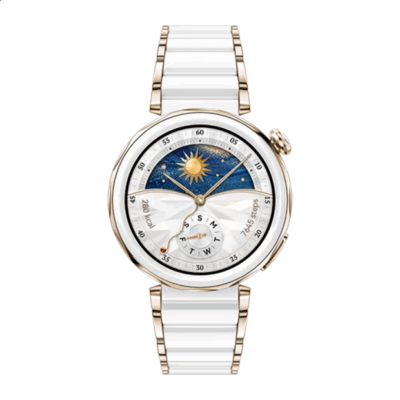 Huawei GT5 Pro, 42 mm, ceramic, white - Smart watch