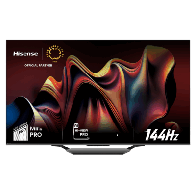 Hisense U7NQ, 65'', 4K UHD, Mini LED, black - TV