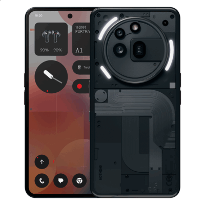 Nothing Phone (3a) Pro, 12 GB, 256 GB, black - Smartphone